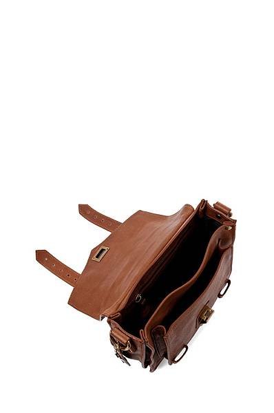 PS1 Leather Pouch in Saddle4