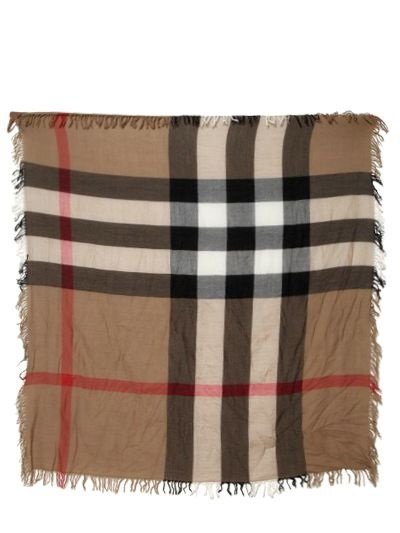 BURBERRY wool scarf4