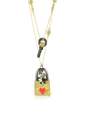 Lock and Lovers Necklace3