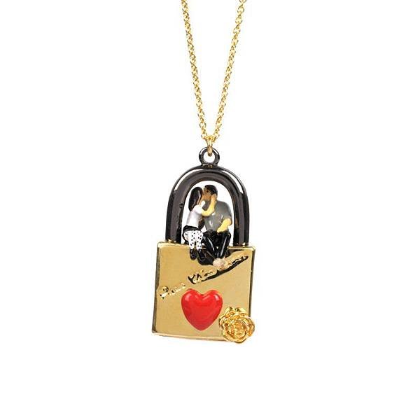 Lock and Lovers Necklace2