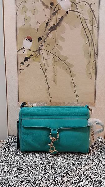 rebecca minkoff mini mac sea green 