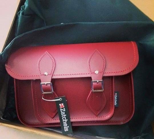 Red Zatchels Bag 20