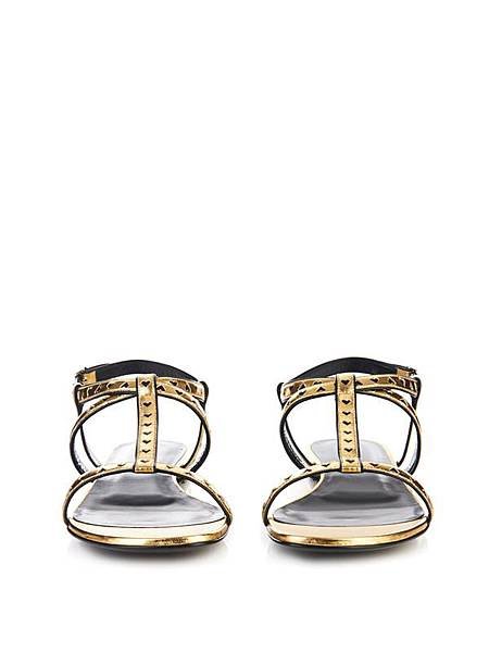 Saint Laurent Nu Pieds debossed-hearts sandals3