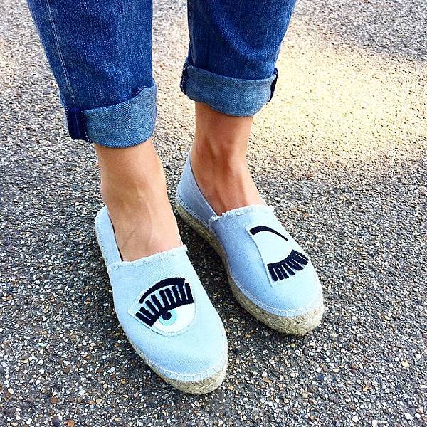 Chiara Ferragni SKY BLUE Flirting CFESPADRILLAS20