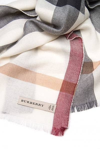 BURBERRY CHECK CASHMERE SCARF7