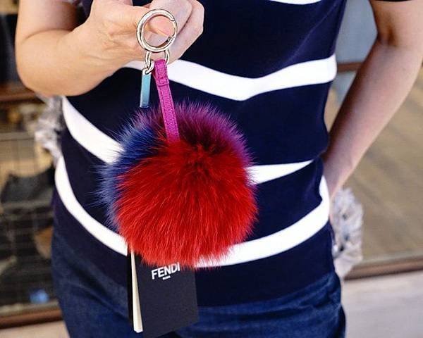 Fendi pom pom charm14