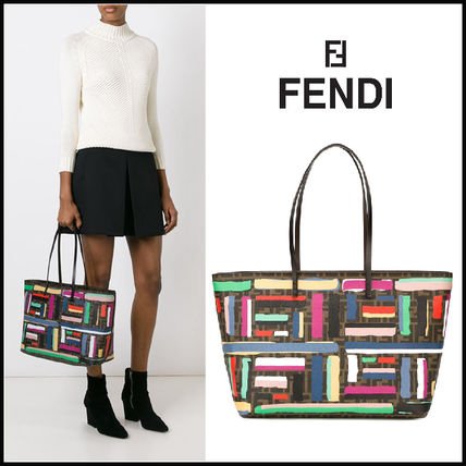 FENDI Medium Zucca Roll Bag 6