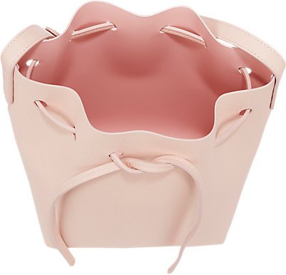 Mansur Gavriel mini calf bucket rosa11