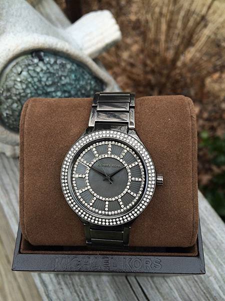 Michael Kors gunmetal watch9