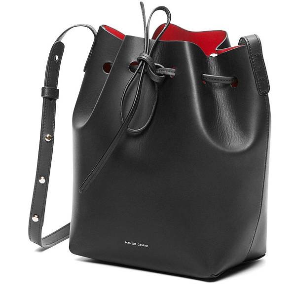 Mansur Gavriel mini bucket black24