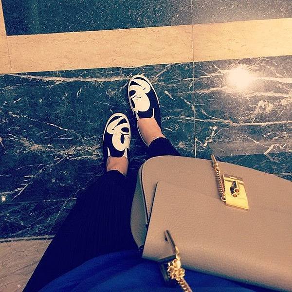 Chiara Ferragni mickey mouse sneakers