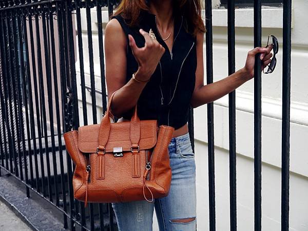 3.1 Phillip Lim Pashli Medium Satchel in rust4