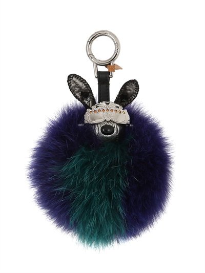 MCM rabbit bag charm1