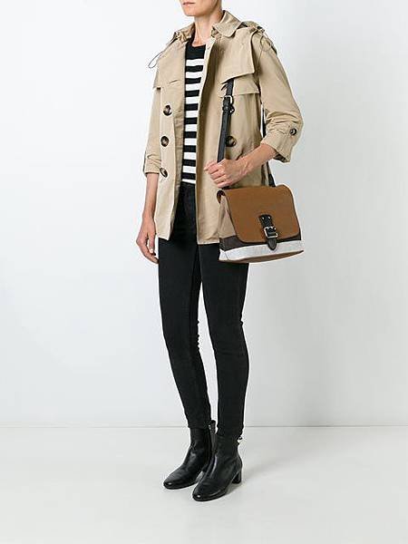BURBERRY Shellwood Small Check shoulder bag9