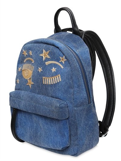 Chiara Ferragni denim backpack2