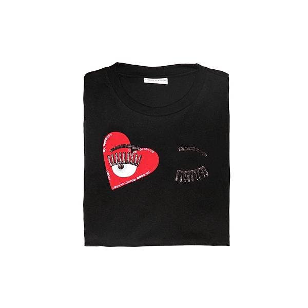 Chiara Ferragni Blink eye T shirt1239