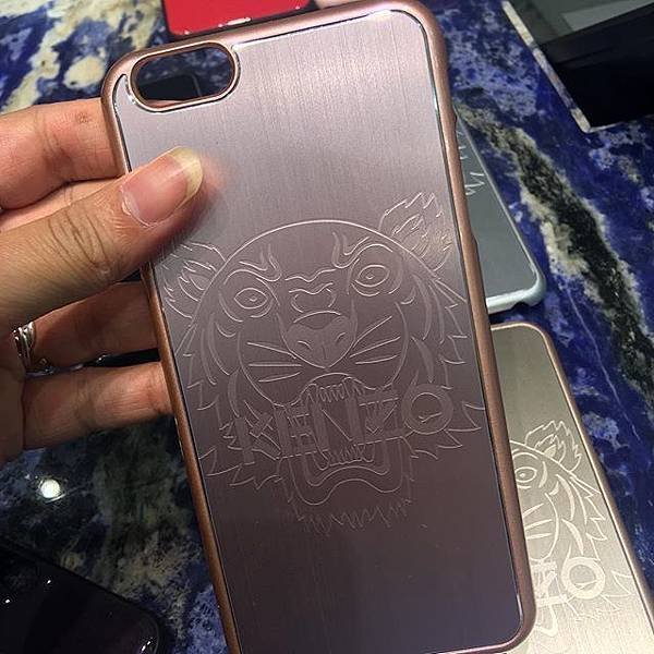 KENZO Tiger iphone 7 plus pink 2