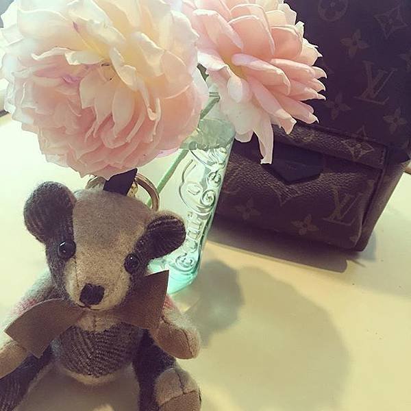 Burberry bear-charm blue-check-12