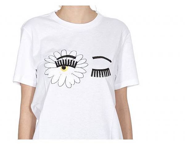 Chiara Ferragni Blink eye T shirt1243