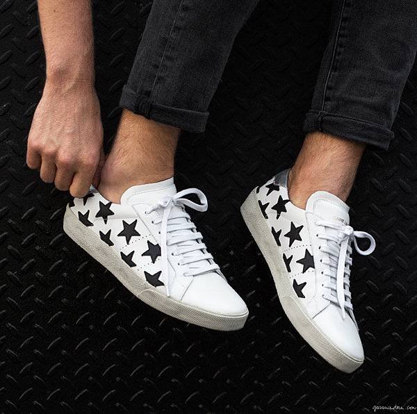 Saint Laurent star sneakers-1