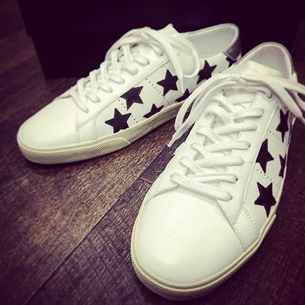 Saint Laurent star sneakers12