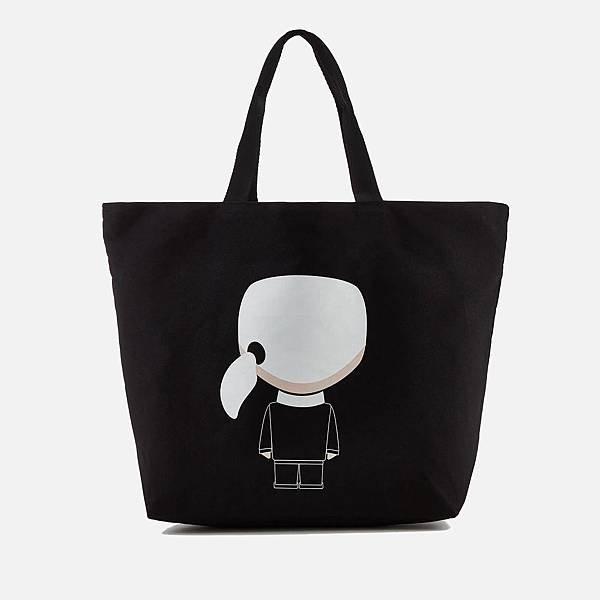 KARL LAGERFELD canvas tote2