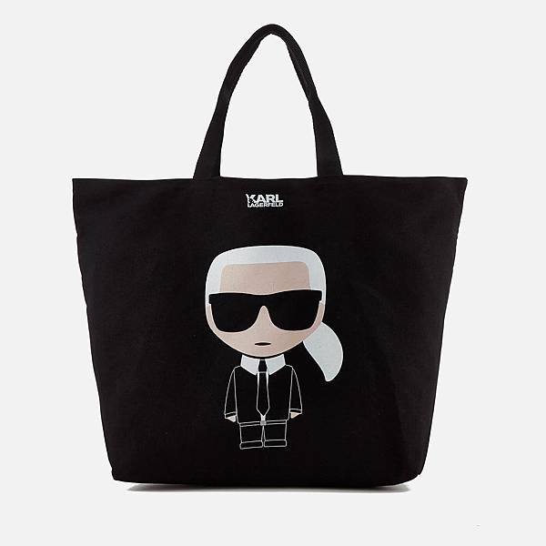 KARL LAGERFELD canvas tote3