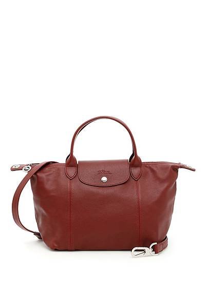 LONGCHAMP le pliage cuir handbag