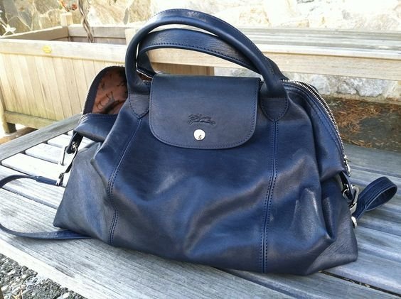 LONGCHAMP le pliage cuir handbag5