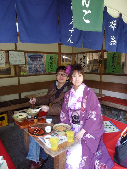 清水寺旁的飲食店