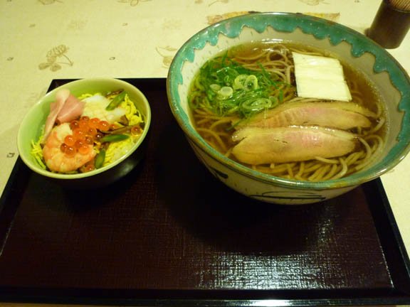 鴨肉蕎麥麵