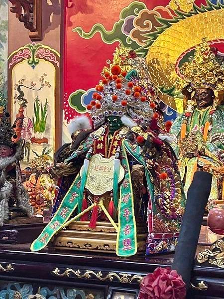 台南將軍苓雅寮金虎爺慈善會蒞臨鳳山白龍庵謁祖進香開光啟靈吉慶