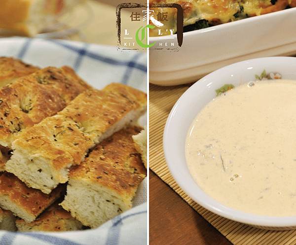 Foccacia vs Mushroom soup