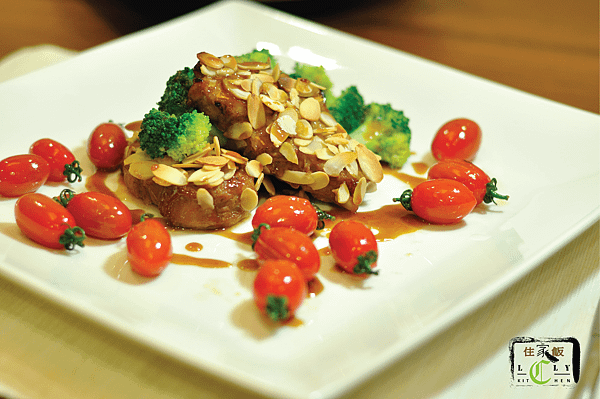 Honey Almond Pork Chop