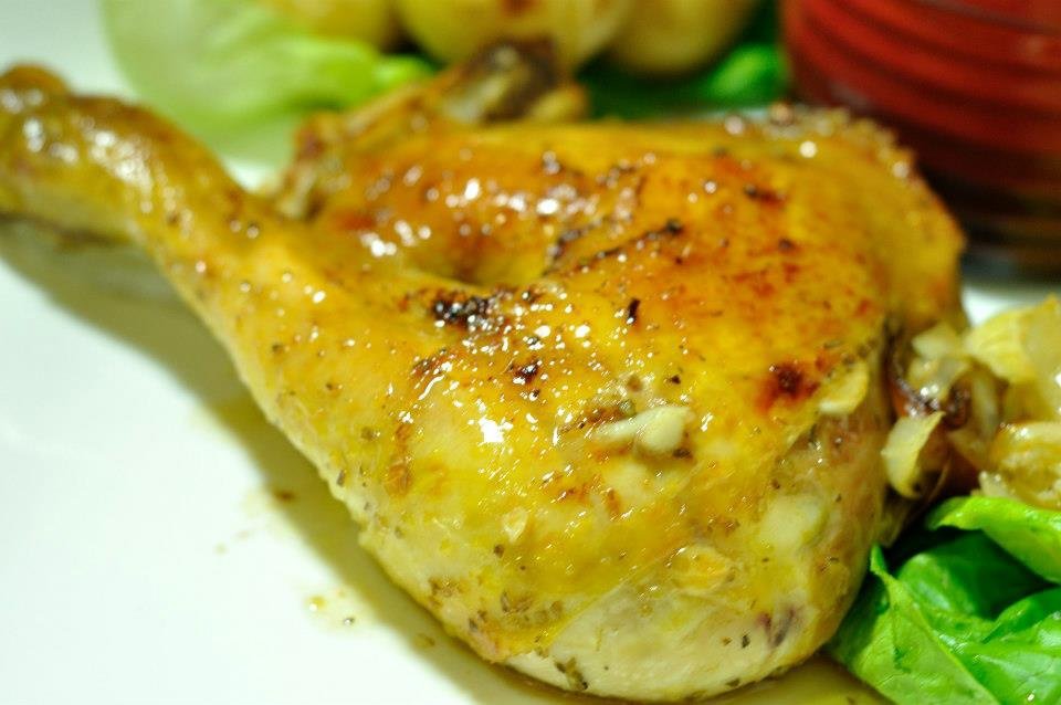 roasted quarter chicken