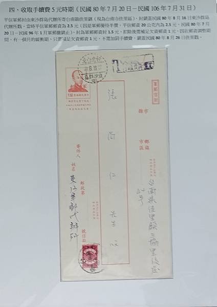 2025 台灣對國內欠資郵件的處理方式（第3框）