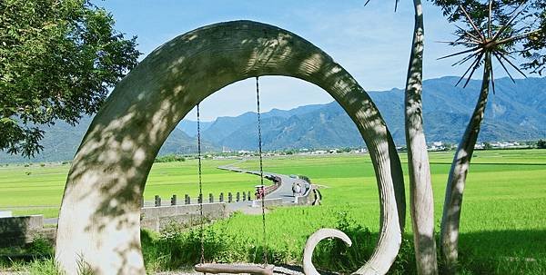 池上迷人的田園風光