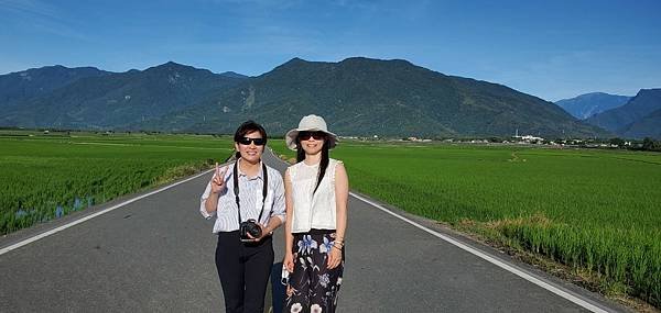 池上迷人的田園風光