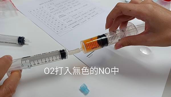 手忙腳亂的氣體反應