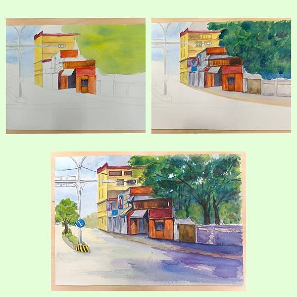難畫的「街景」