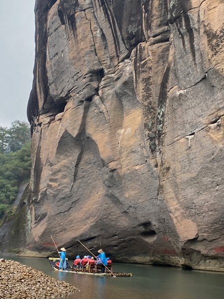 20231026 小三通八閩山海遊10：武夷山，九曲溪竹筏漂