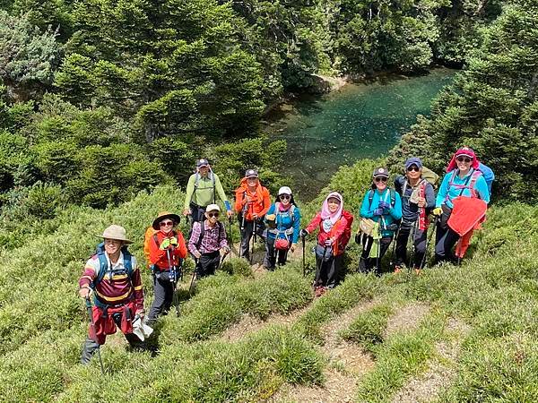 20240824 合歡北峰秘境行：台灣池、俯瞰環山部落、小溪