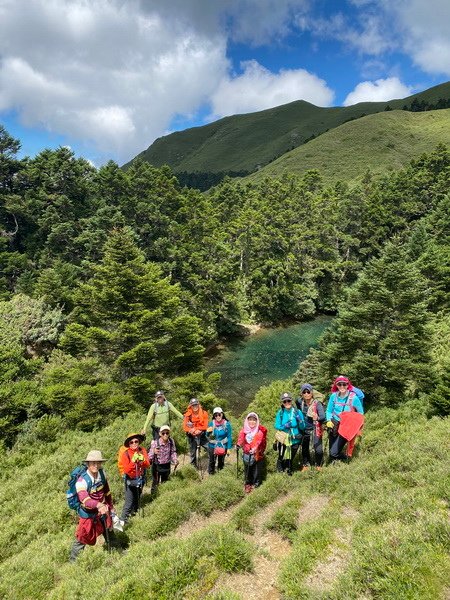 20240824 合歡北峰秘境行：台灣池、俯瞰環山部落、小溪