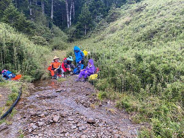 20240824 合歡北峰秘境行：台灣池、俯瞰環山部落、小溪