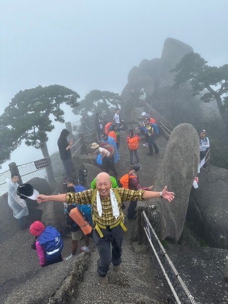 20240927 拿捏黃山徒步行（下）A進B出天都峰