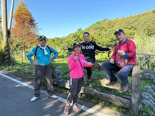 20250104 九芎湖觀賞落羽松、峨眉湖環走十二寮步道