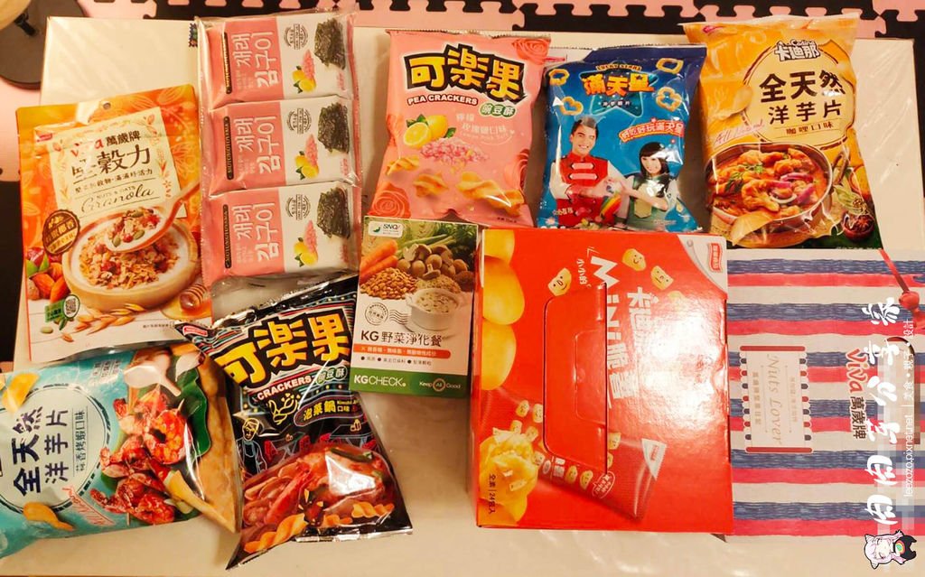 【體驗】聯華食品E購網也有零食驚喜箱 ，好吃零食一次擁有，線