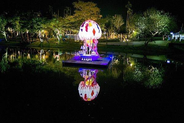 臺南鹽水月津港燈節：月津港親水公園