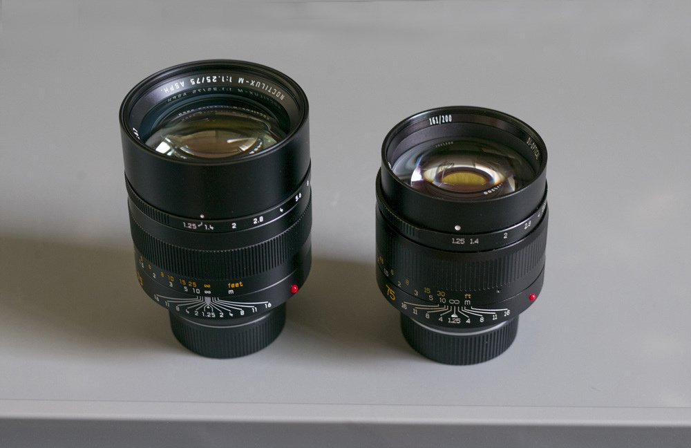 Leica Noctilux-M 75mm F1.25 ASPH VS TTArtisan 75mm f1.25 ASPH測試文