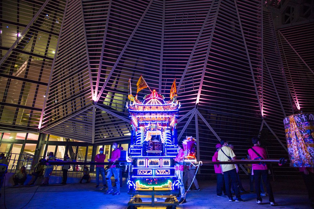 高雄林園鳳芸宮媽祖海巡愛河灣